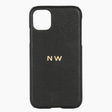 Phone Case Black Pebble Hot Stamped