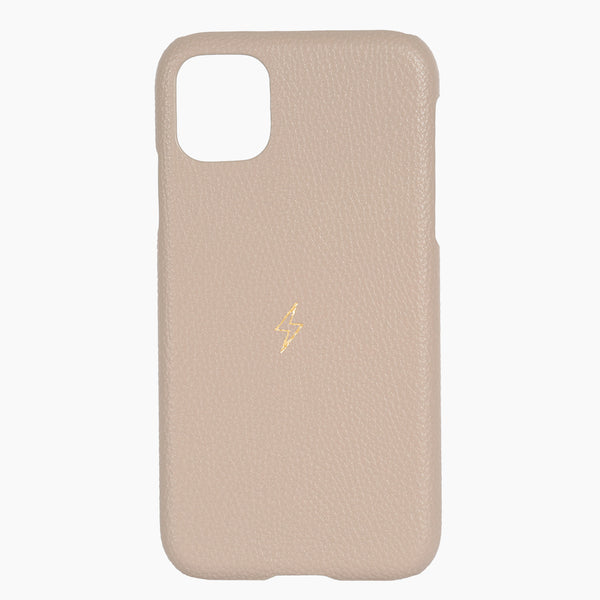 Phone Case Taupe Pebble Hot Stamped