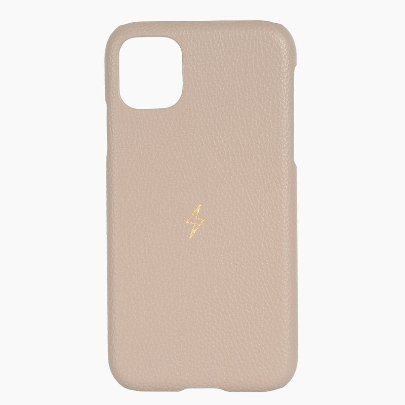 Phone Case Taupe Pebble Hot Stamped