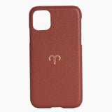 Phone Case Walnut Pebble Hot Stamped