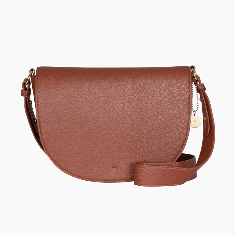 Saddle Bag - Brick Pebble