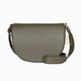 Saddle Bag - Khaki Pebble