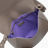 Saddle Bag - Taupe Pebble