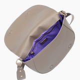 Saddle Bag - Taupe Pebble