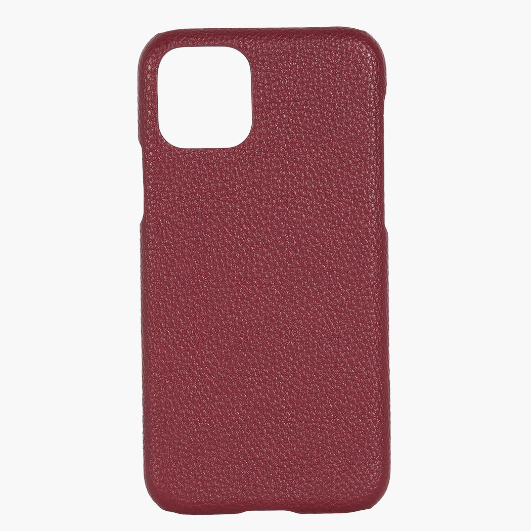 Phone Case Wine Pebble Hot Stamped