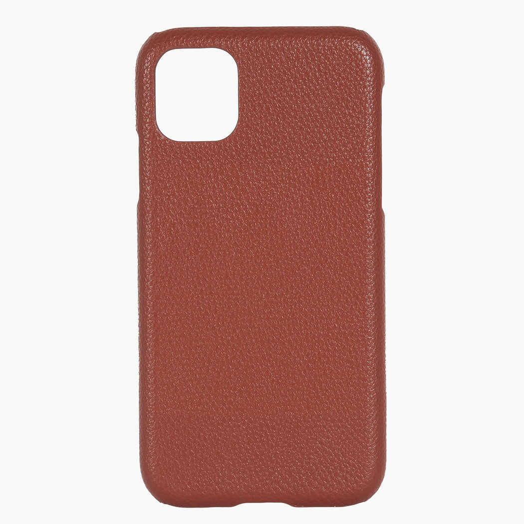Phone Case Walnut Pebble Hot Stamped