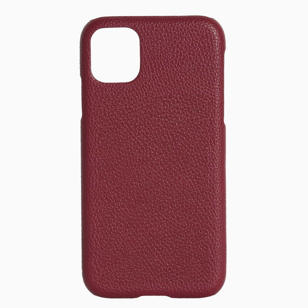 Phone Case Wine Pebble Hot Stamped