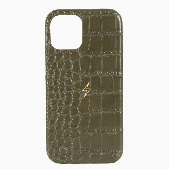 Phone Case Khaki Croc Hot Stamped