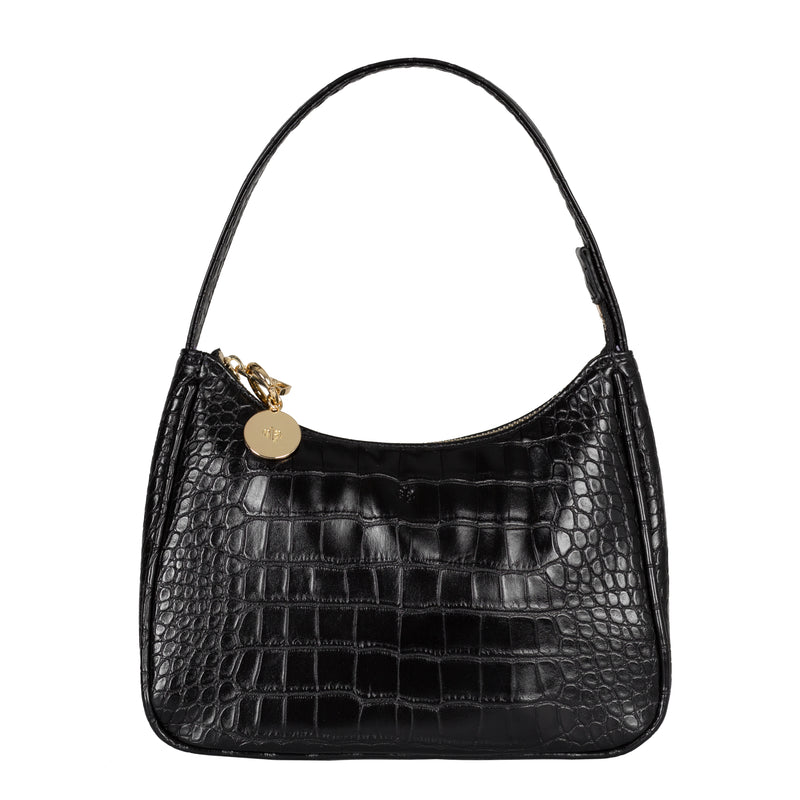 Mini Marlo - Black Croc