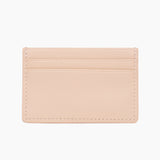 Apple Leather Card Holder - Nude