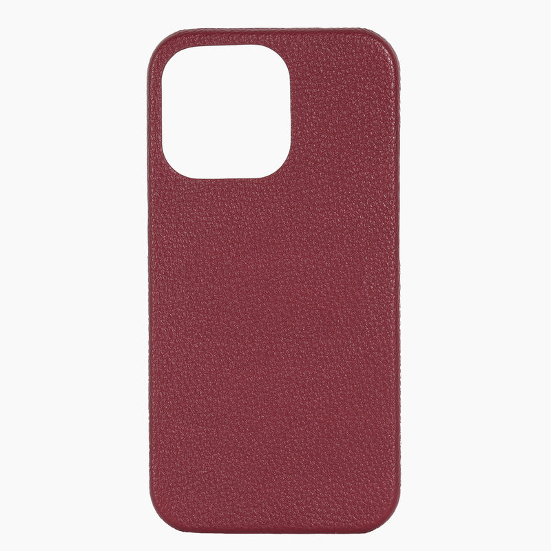 Phone Case Wine Pebble Hot Stamped