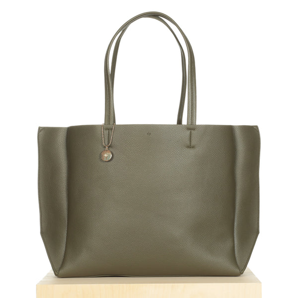 Large Tote - Khaki Pebble