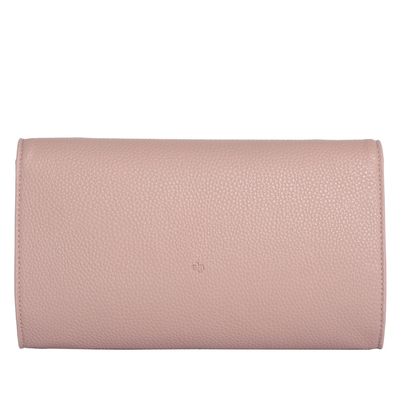 MILCK Clutch – Rose Pebble