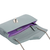 MILCK Clutch – Blue Pebble