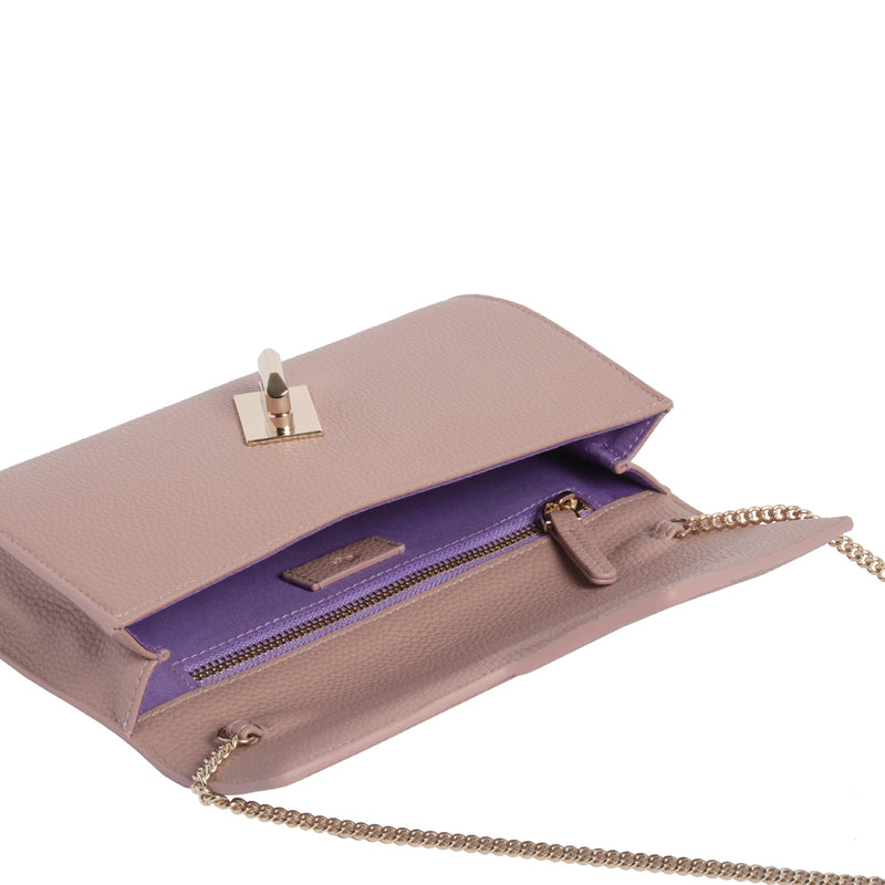 MILCK Clutch – Rose Pebble