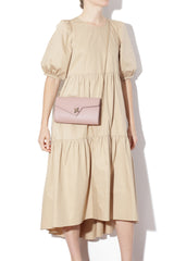MILCK Clutch – Rose Pebble