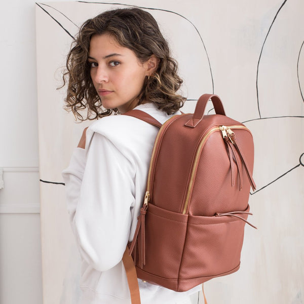 Backpack - Caramel Pebble