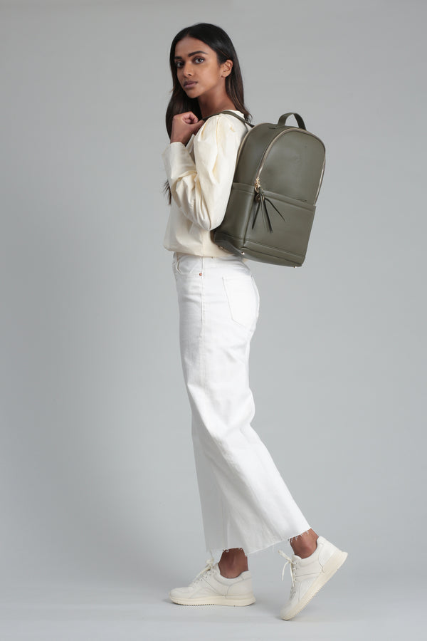Backpack - Khaki Pebble