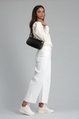 Baguette – Black Croc Effect