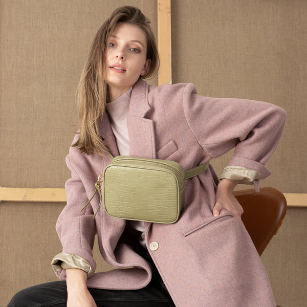 Belt Bag –  Limited Edition Sage Croc