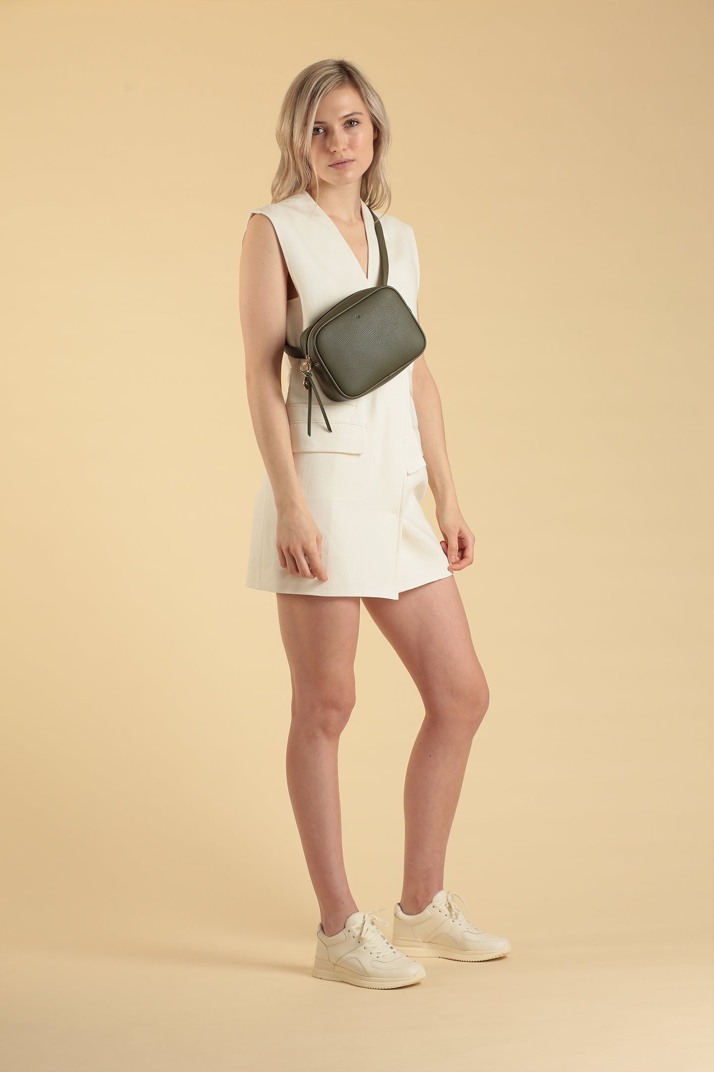 Belt Bag – Khaki Pebble
