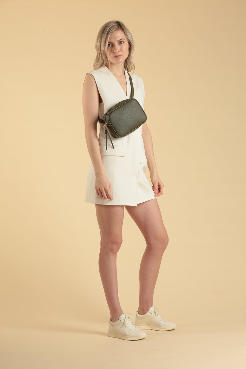 Belt Bag – Khaki Pebble