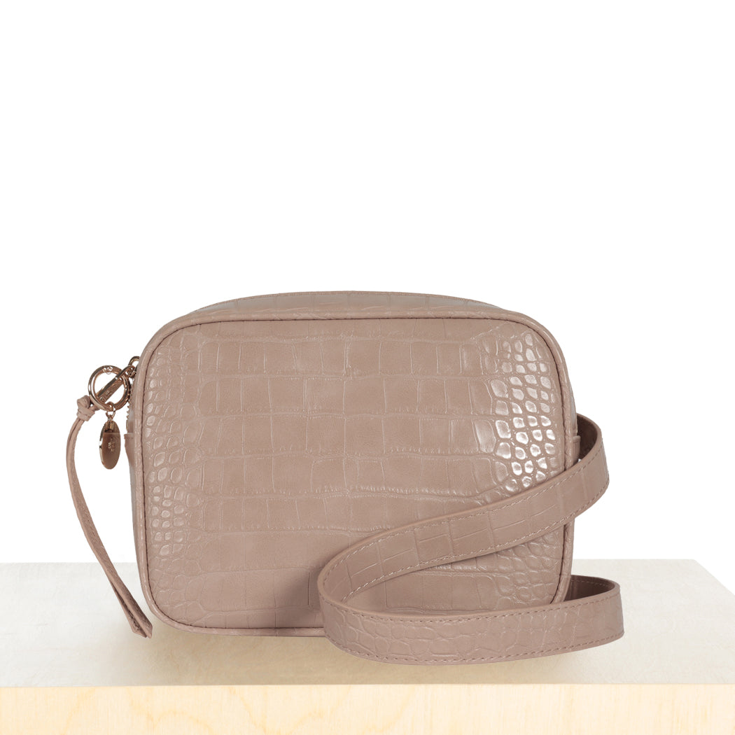 Belt Bag – Rose Croc Effect