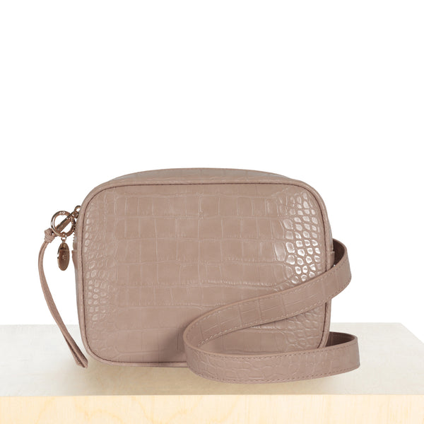 Belt Bag – Rose Croc Effect
