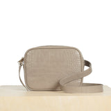 Belt Bag – Taupe Croc