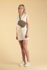 Belt Bag – Taupe Pebble