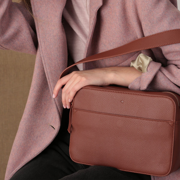Bloom Bag – Caramel Pebble