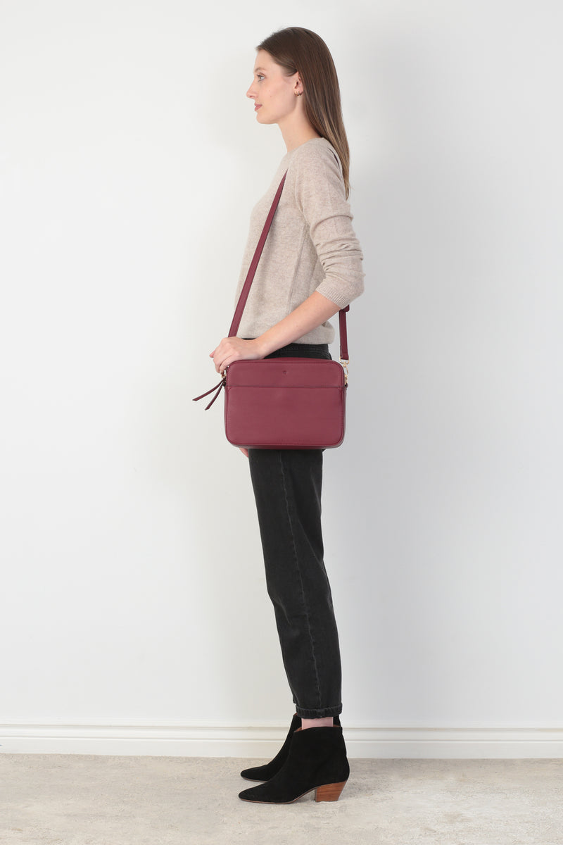 Bloom Bag – Wine Pebble