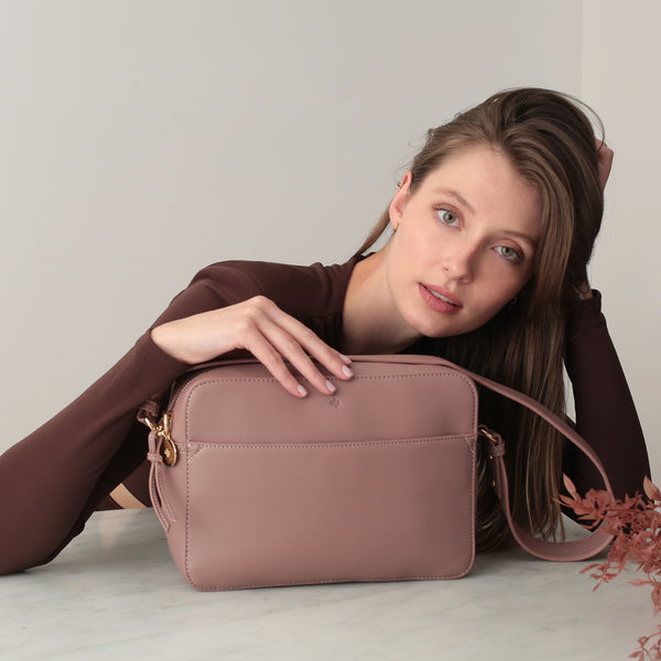 Bloom Bag – Mauve Pebble