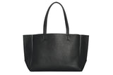 Large Tote – Black Pebble