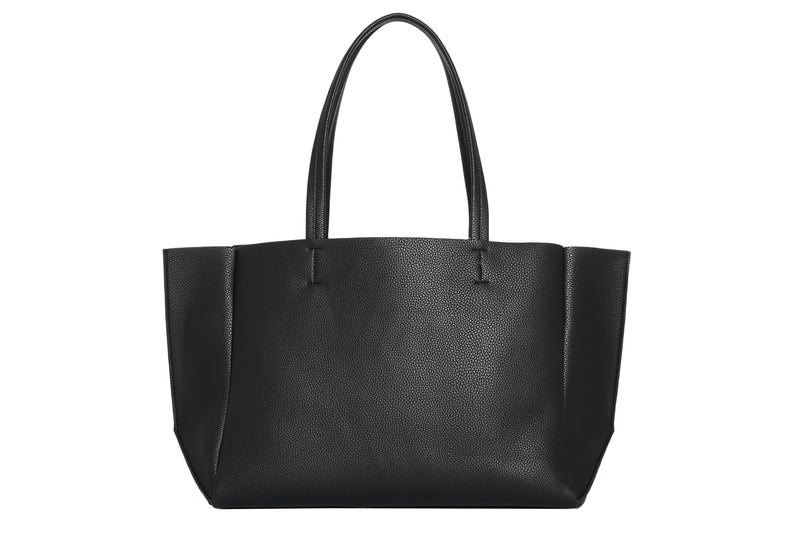Large Tote – Black Pebble