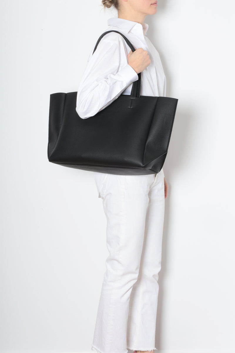Large Tote – Black Pebble