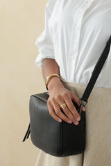 Mini Muse Bag - Black Pebble