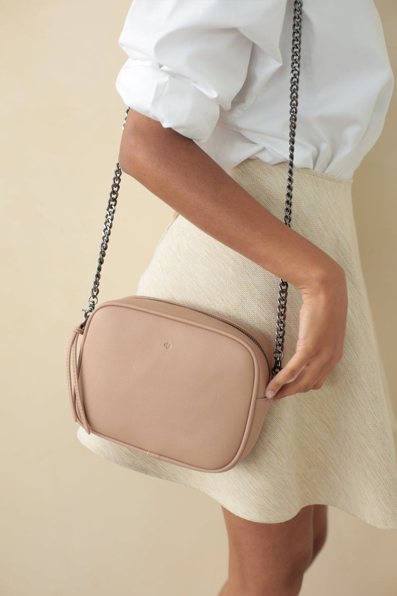 Mini Muse Bag - Rose Pebble