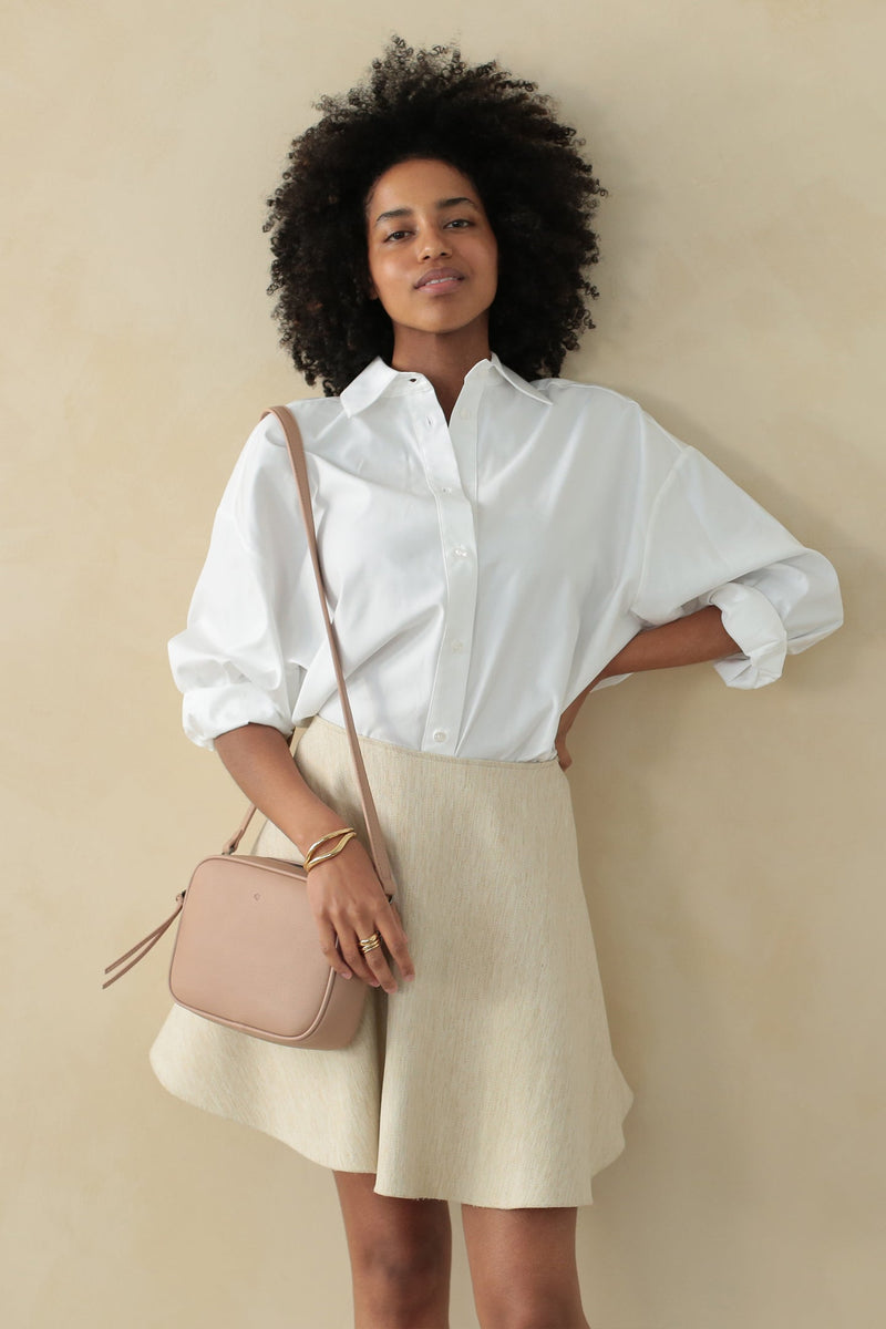 Mini Muse Bag - Rose Pebble