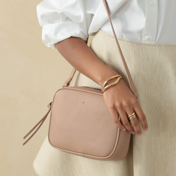 Mini Muse Bag - Rose Pebble
