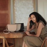 Mini Saddle Bag - Stone Pebble
