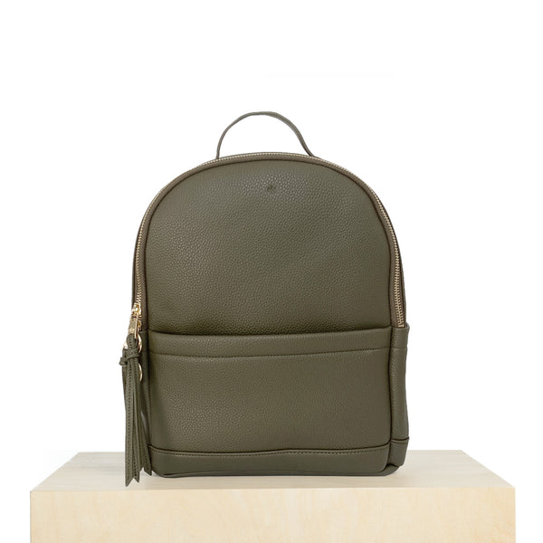 Mini Backpack – Khaki Pebble
