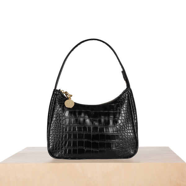 Mini Marlo - Black Croc