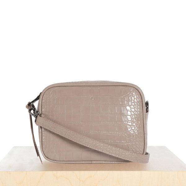 Mini Muse Bag - Rose Croc