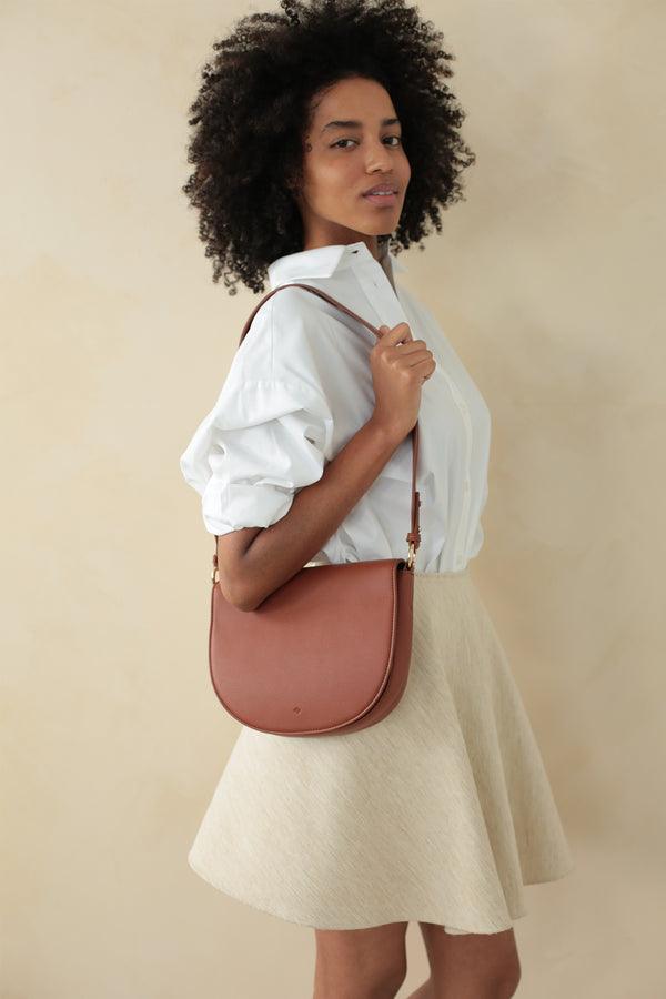 Guitar Strap compatible with Mini Bloom Bag & Saddle Bag - Walnut Pebble