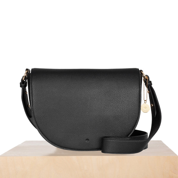 Saddle Bag - Black Pebble