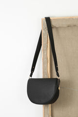 Saddle Bag - Black Pebble