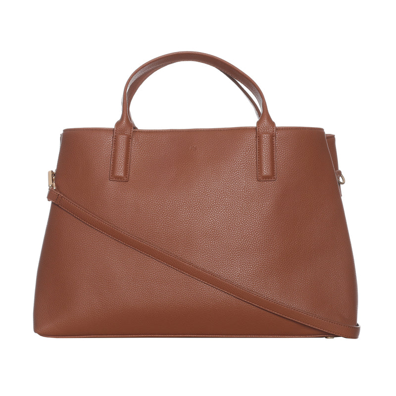 Workbag - Caramel Pebble fits up to 12" ipad/ laptop