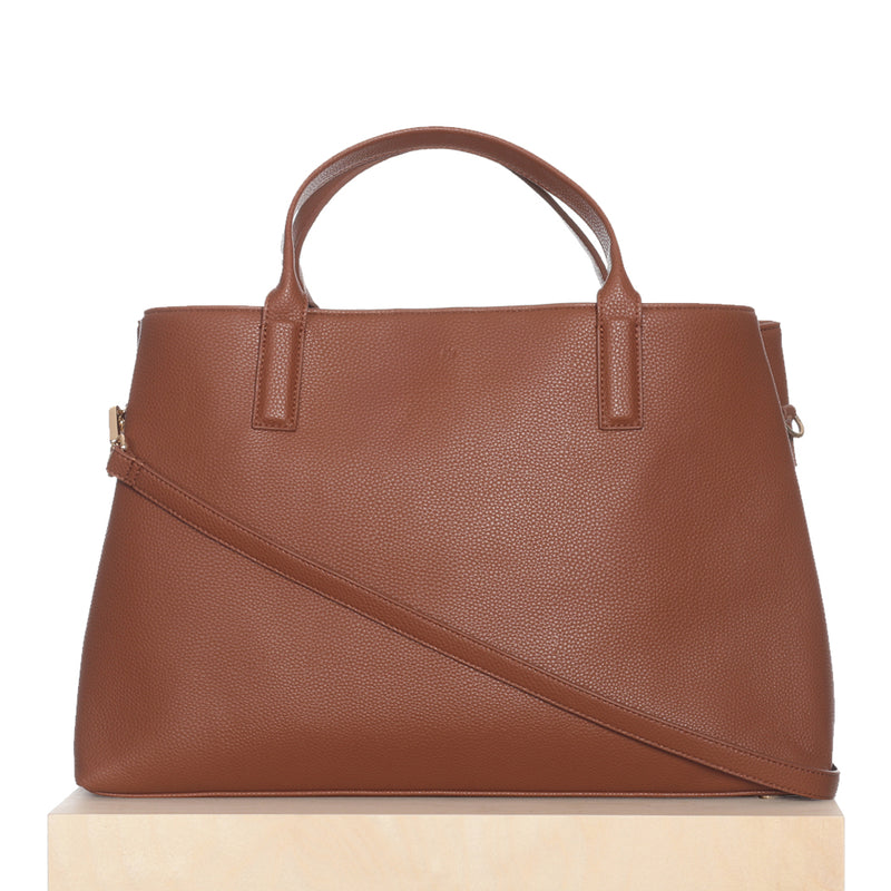 Workbag - Caramel Pebble fits up to 12" ipad/ laptop