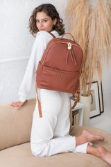 Backpack - Caramel Pebble